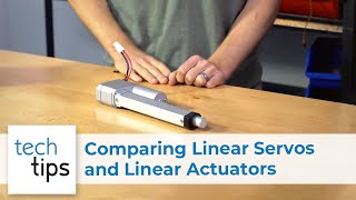 Comparing Linear Servos amp Linear Actuators  with Kyle and Jason [upl. by Wadell]