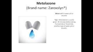 Metolazone [upl. by Hendrika]