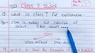 Class and Object in Java  Learn Coding [upl. by Kered]