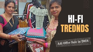 Coimbatore Aadi Offer Sale 2024  HiFi Trends  Top and Kurtis Offers and Collection [upl. by Lounge]