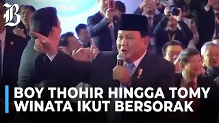 Prabowo Bernyanyi di Pertemuan Pebisnis Indonesia  China Reaksi Boy Thohir Paling Seru [upl. by Festa]