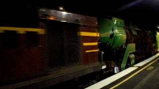 3801 leaves Thirlmere heading towards Chullora on the 12 May 2009 Seen at Picton NSW Australia [upl. by Draper]