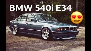 Ultimate BMW 540i E34 V8 M60 Exhaust Sound Compilation HD [upl. by Perreault]