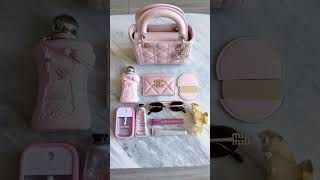 What’s in my Lady Dior 🦢🩰🎀 aesthetic fashion oldmoney trending shorts youtube viralvideo [upl. by Cogen]