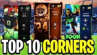 The Top 10 Corners in Madden 24 [upl. by Enrahs]