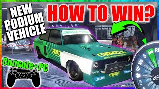 How To Win The Lucky Wheel Podium Vehicle Vapid Retinue Mk II First Try Method  GTA 5 Online [upl. by Granny]