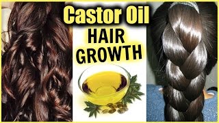 10 Benefits of CASTOR OIL for HAIR GROWTH │THICK LONG HAIR PREVENT HAIR LOSS amp BREAKAGE  MORE [upl. by Ahsienroc313]