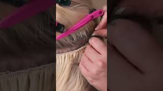 Superior Hair Weft Installation Method [upl. by Nosraep523]