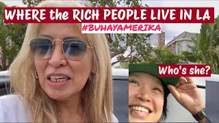 EP48KEEPING MY PINOY LIFE IN AMERIKA  WHERE the RICH PEOPLE LIVE IN LA buhayabroad buhayofw [upl. by Yleik]