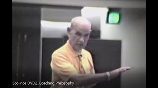 Coach John Scolinos Coaching Philosophy 1994  ABCA Coaches Convention [upl. by Ahsilyt]