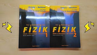 Serway Fizik 1 ve Fizik 2 Kitapları İnceleme  Fen ve Mühendislik İçin [upl. by Anoli]