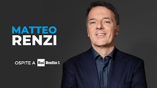 Matteo Renzi ospite a Ping Pong di Radio 1  12112024 [upl. by Trenton]