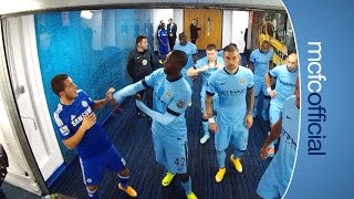 City 11 Chelsea  TUNNEL CAM  Barclays Premier League 1415 [upl. by Maltz688]