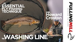 Stillwater Fly Fishing Tactics with Howard Croston Fishing The Washing Line [upl. by Iznekcam]