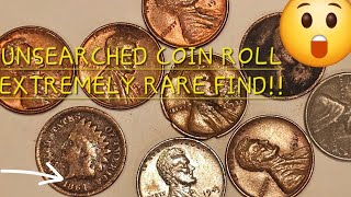 Rare Find The 1864L Unsearched Coin Roll From Estate Sale Ebay Find unboxing coinrollhunting [upl. by Bartie]