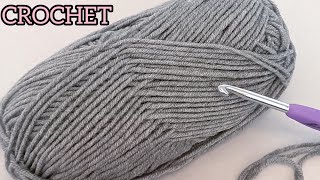 SUPER EASY AND FAST NEW Crochet tutorial for beginners [upl. by Muirhead929]