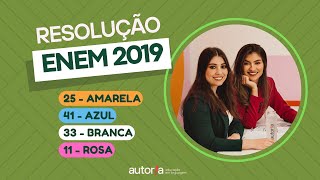 Enem 2019  Autoria Linguagem  Questão 25  Linguagens prova amarela [upl. by Theall]