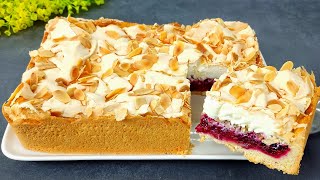 Mit diesem Kuchen werden Sie alle Arten von Kuchen vergessen Einfaches und leckeres Rezept [upl. by Ahsiemak]