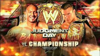 Batista Vs Randy Orton  Judgment Day 09 [upl. by Graf]