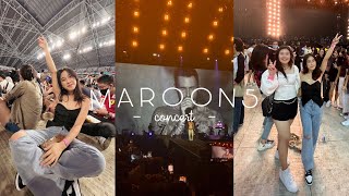 MAROON 5 CONCERT  28 NOVEMBER  NATIONAL STADIUM SINGAPORE  My First Concert Ever 🍂 [upl. by Enayr23]