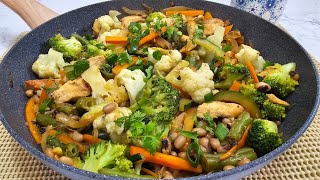 Coliflor Salteada con Solo 3 Ingredientes [upl. by Aida]