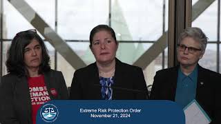 Press Conference  Hennepin County Attorney’s Office Extreme Risk Protection Order [upl. by Lavoie]