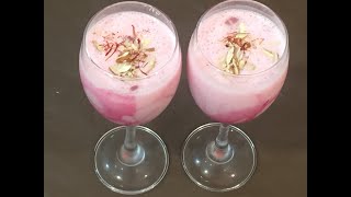 गुलकंद लस्सी  Gulkand Lassi  Healthy and Sweet Gulkand Lassi Recipe by Poonam Rathi [upl. by Elimaj42]