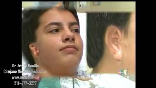 Microtia News Story Univisión KWEX TV Pt 1 [upl. by Colet]