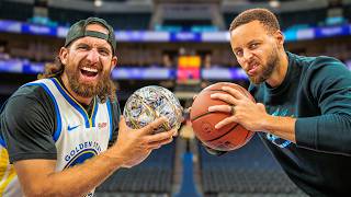 Dude Perfect vs Steph Curry [upl. by Ahsratal971]