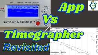 App Vs Timegrapher Revisited [upl. by Catt909]