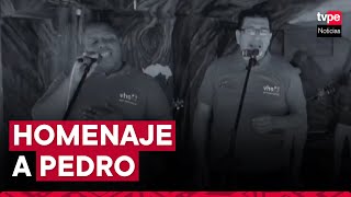 Pedro SuárezVértiz internos del penal Castro Castro rindieron homenaje a reconocido cantante [upl. by Nadean]