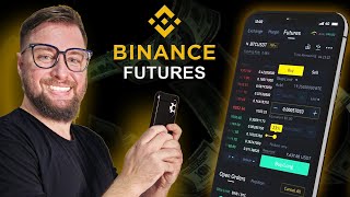 Como OPERAR na BINANCE pelo celular App Binance Futures 📲 Tutorial Completo 2024 [upl. by Jennifer]