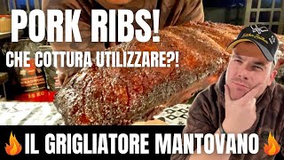 Come fare le costine di maiale al barbecue Pork Ribs con rub fatto in casa TOP [upl. by Wester]