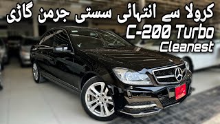 Mercedes Benz CClass C200 CGI Avantgarde 2013  Cheaper than Civic  18L Turbo  Review CarsHunt [upl. by Arline122]