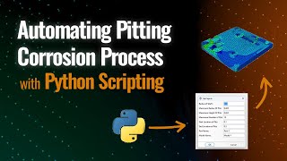 Pitting Corrosion Simulation in Abaqus  Automate the process with scripting [upl. by Baudin]