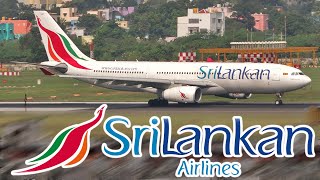 SRILANKAN AIRLINES Airbus A330 ready to TAKE OFF from CHENNAI [upl. by Saxon]