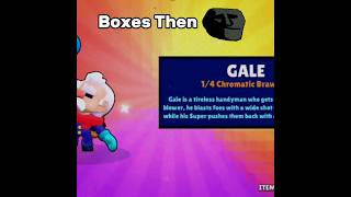 Boxes Now vs Then brawlstars supercell zizoferoshorts gamingeditlikesubscribe memeviral [upl. by Nedyrb]