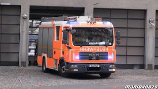 Berliner Feuerwehr LHF  RTW DRK FW Neukölln [upl. by Azeria]