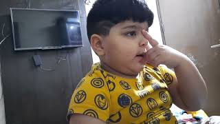 Bathroom m nahi sona cutebaby vlog [upl. by Hamo]