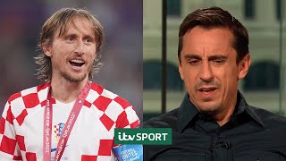 quotThey should be more HUMBLEquot When Luka Modric went after English media  ITV Sport Archive [upl. by Halverson]