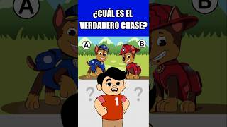 ¿CUÁL ES EL VERDADERO CHASE trivia quiz [upl. by Esnofla174]