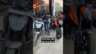 Gen 2 VS Gen 3 KTM Duke 250 [upl. by Harts]