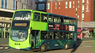 Buses at Liverpool ONE  November 2021 [upl. by Mayhs]