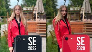 iPhone SE 2022 vs iPhone SE 2020 Camera Test [upl. by Ettennat]