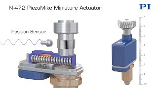 ClosedLoop Precision Actuators  How does a Piezo Ratchet Mechanism Work [upl. by Ecnerret]