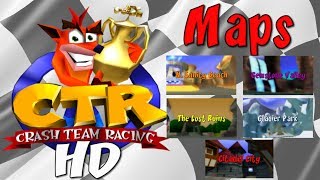 CTR HD Soundtrack  Maps Conglomerate [upl. by Yxor]