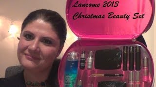 Lancome 2013 Christmas Beauty Set Eng Smugnificent [upl. by Alihs959]