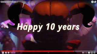 Reacting to all main FNAF trailers 10 year special [upl. by Mayne]