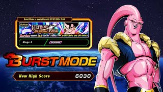 HOW TO GET 6000 BURST MODE SCORE USING MAJIN POWER ULTIMATE GOHAN EVENT DBZ DOKKAN BATTLE [upl. by Clayborne]