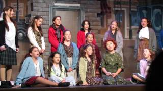 Kristinas Middle School play carle place quotAnniequot singing quotMaybequot [upl. by Retswerb]